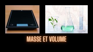 masse et volume (5ème)