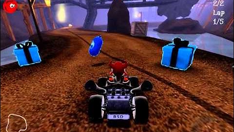 SuperTuxKart new graphical engine (max settings)