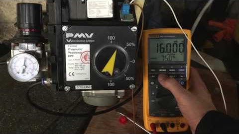 4-20 mA Control Valve