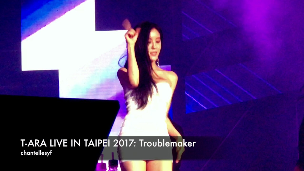 T-ARA LIVE IN TAIPEI 2017 FANCAM: TROUBLEMAKER