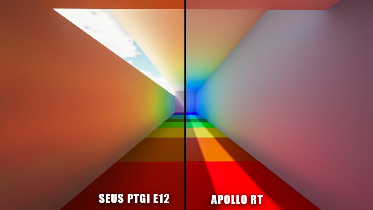 RAY TRACING SHADERS TEST APOLLO RT + SEUS PTGI E12 + VANILLA PBR