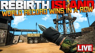 REBIRTH ISLAND WORLD RECORD WINS IN A ROW