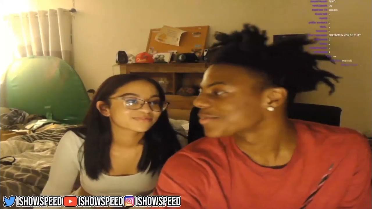 IShowSpeed kiss Dream and Ends Stream - YouTube