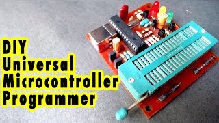 Homemade Universal USB PIC Microcontroller Programmer