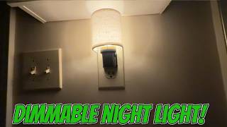 LOHAS LED Night Light Review: Dimmable & Light Sensor screenshot 4