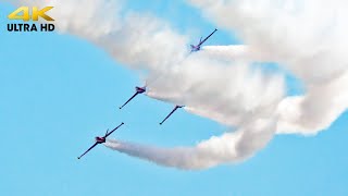 Patrouille Tranchant | 4x Fouga Magister | Belgian Air Force Days 2023