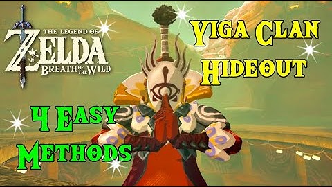 Yiga Clan Hideout walkthrough Breath of The Wild Zelda