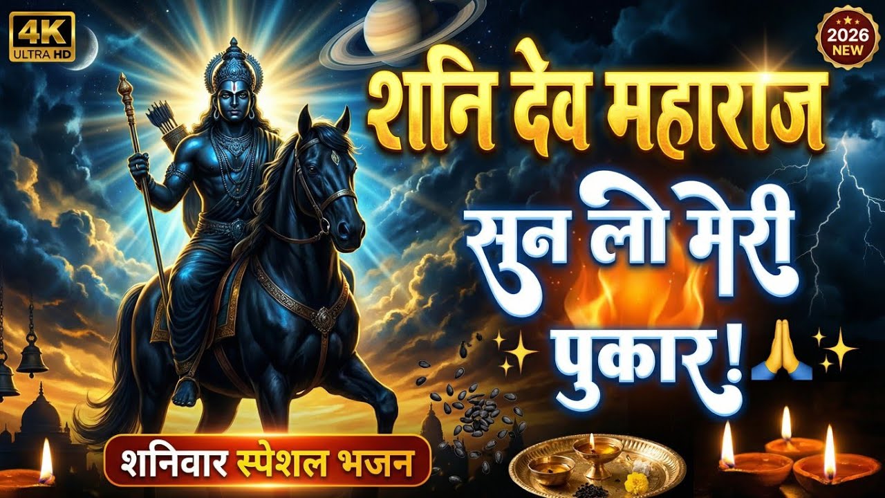 🚩 शनि देव महाराज भजन | सुन लो मेरी पुकार | शनिवार स्पेशल शनि भक्ति गीत | Jai Shani Dev Maharaj 2026