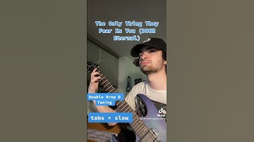 The Only Thing They Fear Is You - Mick Gordon (DOOM ETERNAL) TABS #guitar #metal #tabs