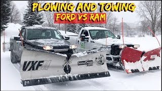 The best truck for snow plowing  Dodge Ram 2500 vs Ford F250