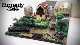 TIMELAPSE: LEGO WW2 Allied Offensive Falaise Pocket MOC | TANKBATTLE in Normandy 1944 Speed Build