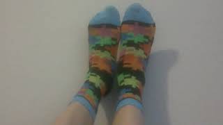 Male puzzle socks. Size 12/13