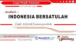 INDONESIA BERSATULAH (Lirik) Lagu Wajib Nasional Cipt A Simanjuntak  - Durasi: 2:29. 