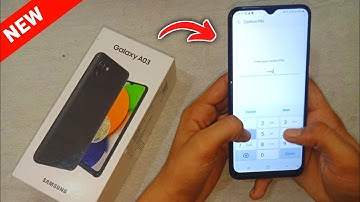 Samsung Galaxy A03 Screen Lock Setting। Samsung A03 me Screen lock Kaise Lagaye 🔥🔥