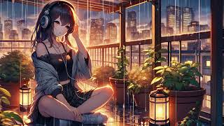 Midnight Rain Lofi Relaxing Background Sounds