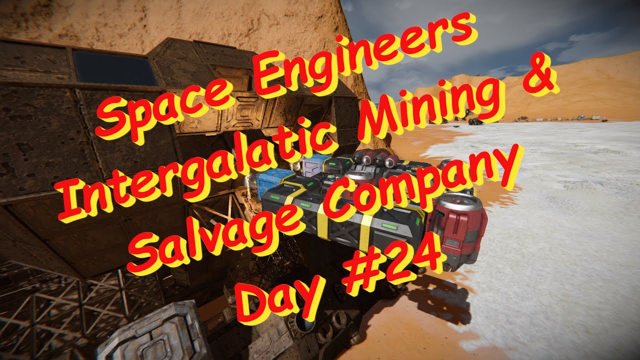 Space Engineers – Season 2 – Day # 24 Planet 26 – The Grinder in Action ...