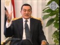 مصر - حسني مبارك .. لا يمكن لأي حرب أن تحسم قضية 1998