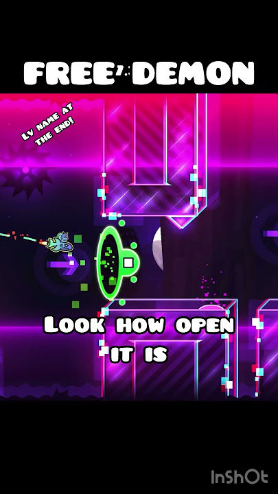 Demon?? This is 7* 💀 #geometrydash #gd #shorts