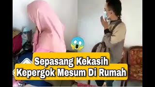 Viraldua Sejoli L4Gi A Wik-Wik Kepergok Di Rumah
