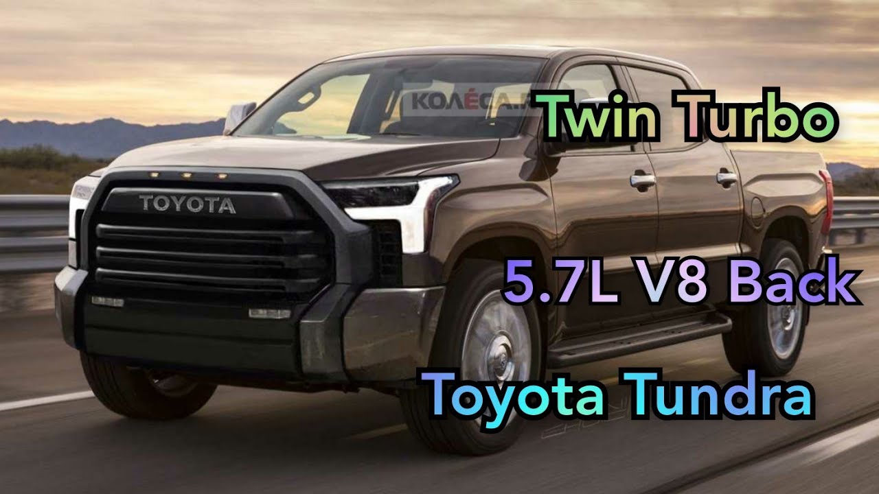 Redesigned 2022 Toyota Tundra - 5.7L V8 Update - YouTube