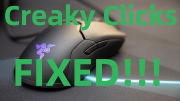 Razer Viper/Ultimate Creaky Click FIX!!! (NO DISASSEMBLY)