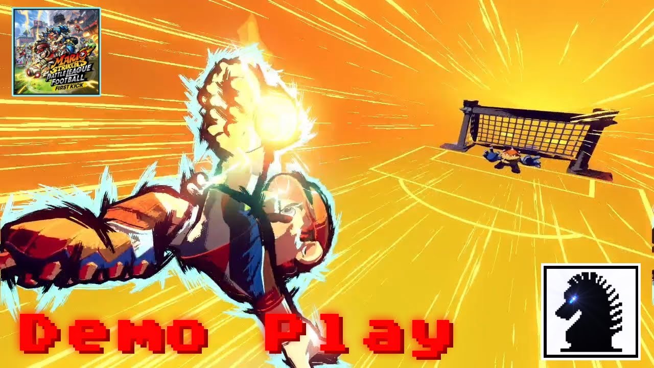 NS Demo Play - Mario Strikers: Battle League Football - First Kick Tutorial