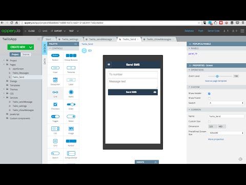 Using Twilio SMS API Plug-in to Send In-App Messages (deprecated)