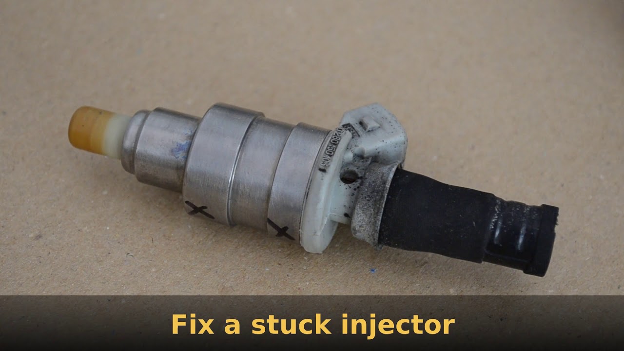 How to fix a stuck injector YouTube