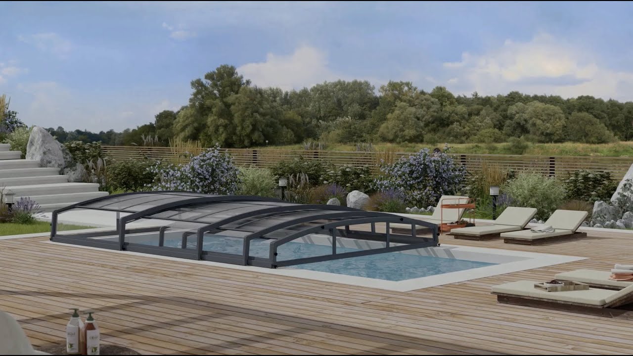 Abri piscine télescopique pour un quotidien sécurisé - France Abris