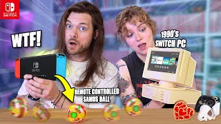 My GIRLFRIEND Buys Me WEIRD Nintendo Switch Accessories (for the LAST time)