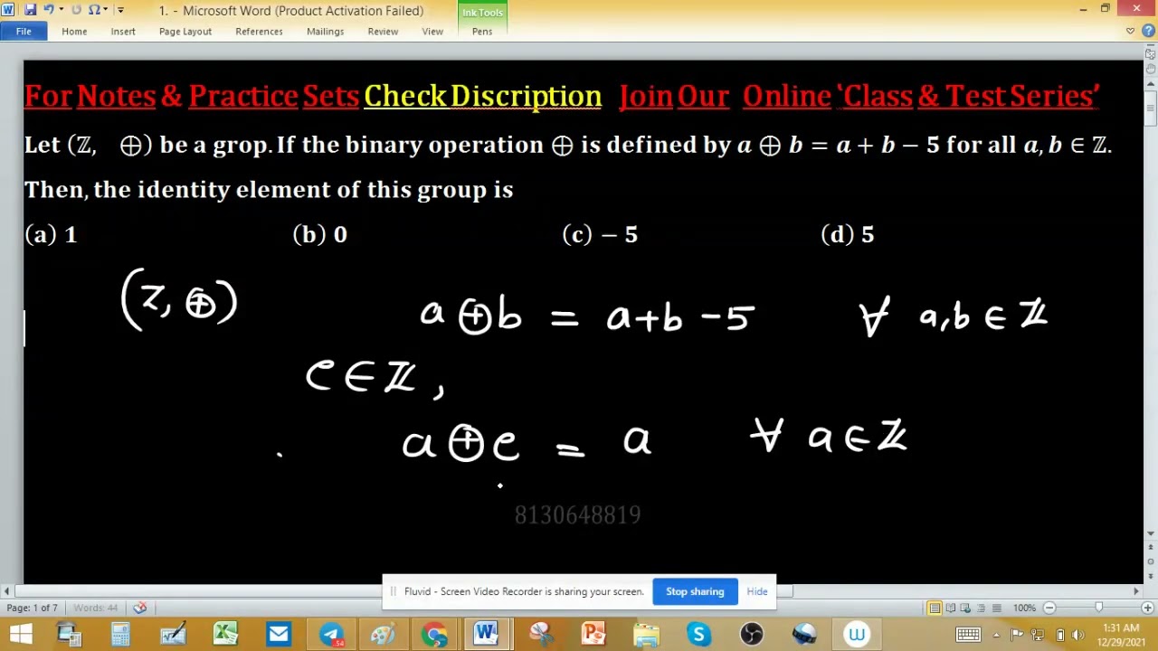 Mastering MSC Mathematics Entrance Exam Paper bhu pet 2019