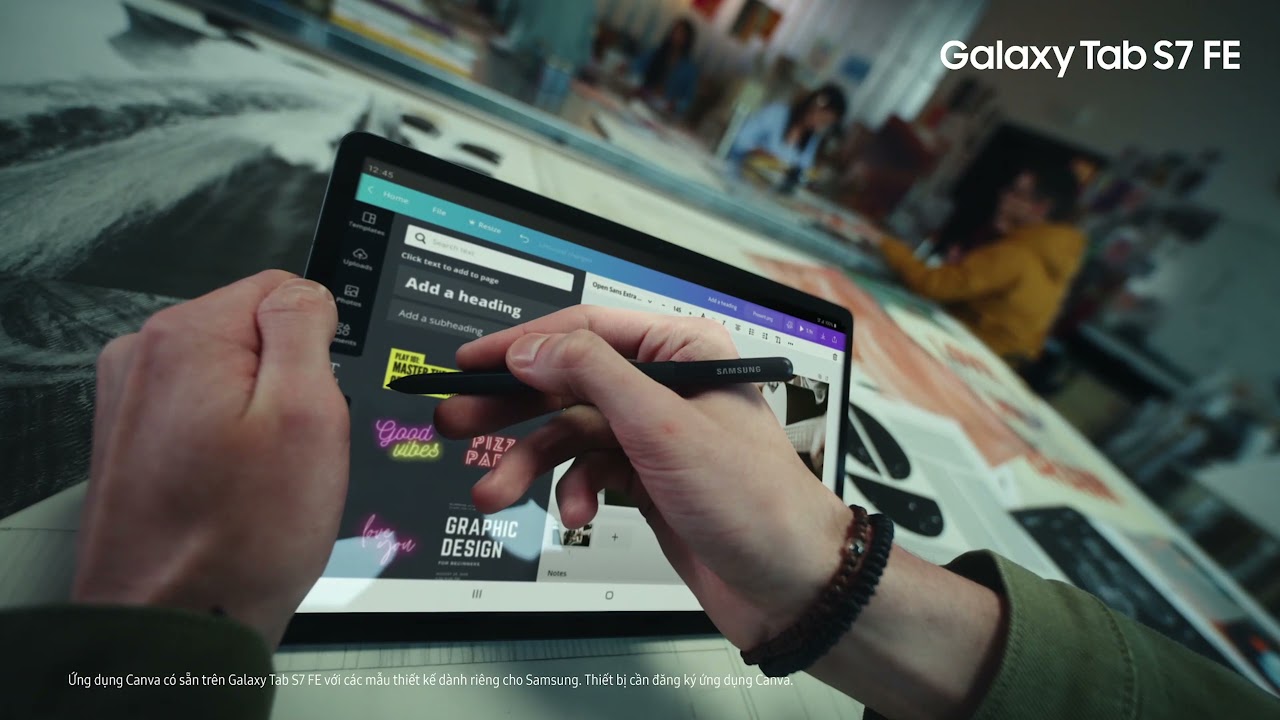 video Samsung Galaxy Tab S7 FE 5G 2021