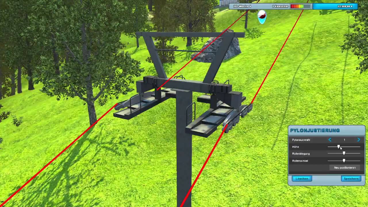Zockerwochenende 28.06.2014 Seilbahn Simulator 2014 - 1 / 4