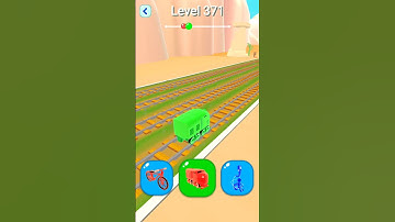 Shape-shifting Funny Race All Level Gameplay Walkthrough Master Level #371 BeamNG.drive #Shorts