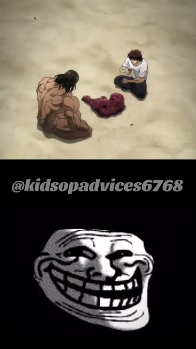 Poor pickle | baki and pickle sad friendship edit 😢 #anime #baki #yujiro