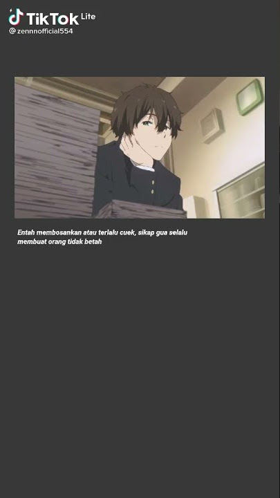 #quotesanime#storyanime #animesad  kata kata anime