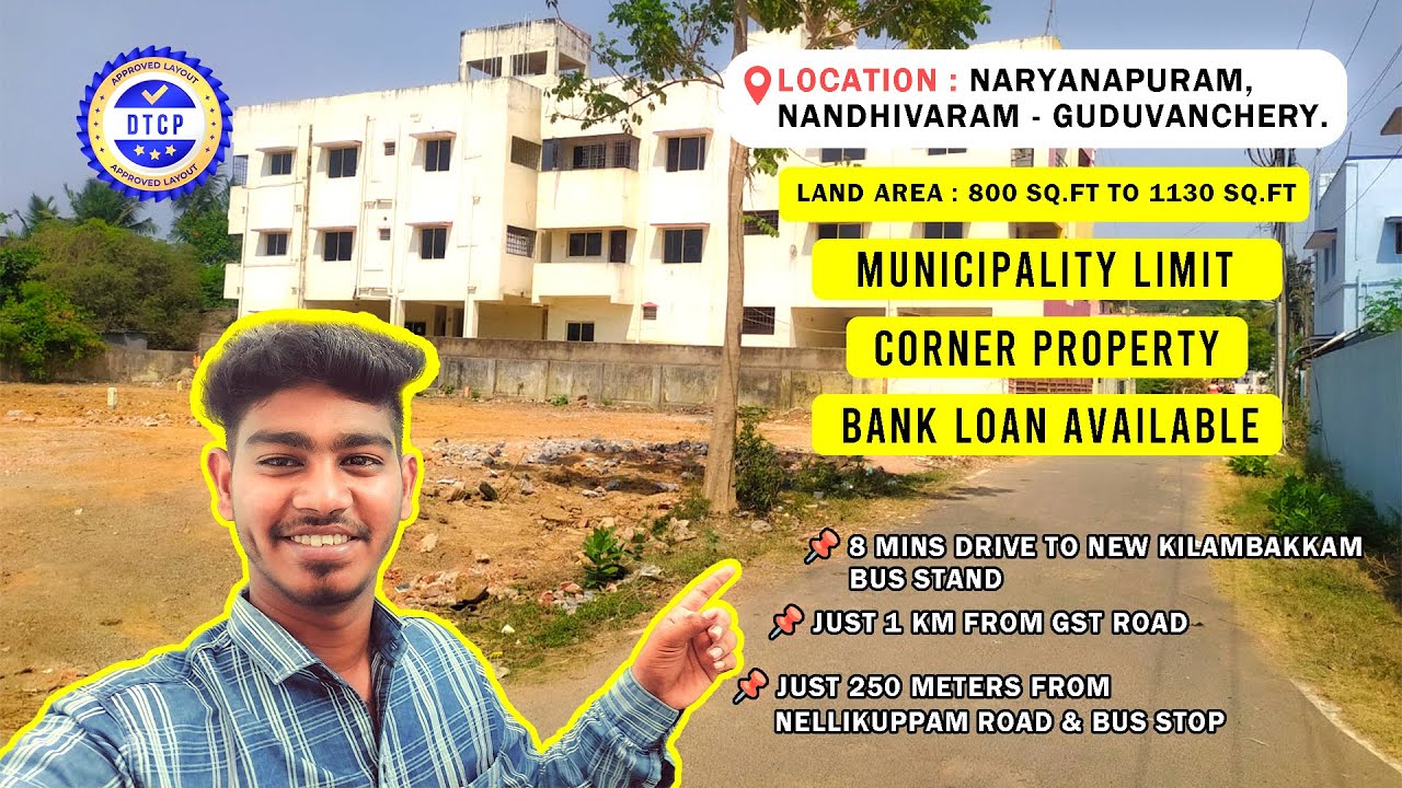 Near GST💥😍 Direct Owner !!😮 Corner Property😱 Prime Land/Plots For sale in Chennai, Guduvanchery📍🏡