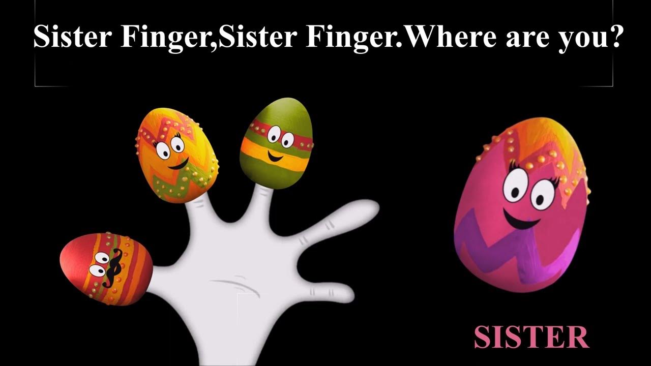 The Finger Family EGG Family Nursery Rhyme EGG Finger Family Songs