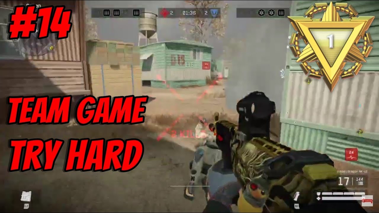 Warface PS4 Ranked Match #14 | 27 Kills 20 Raunds