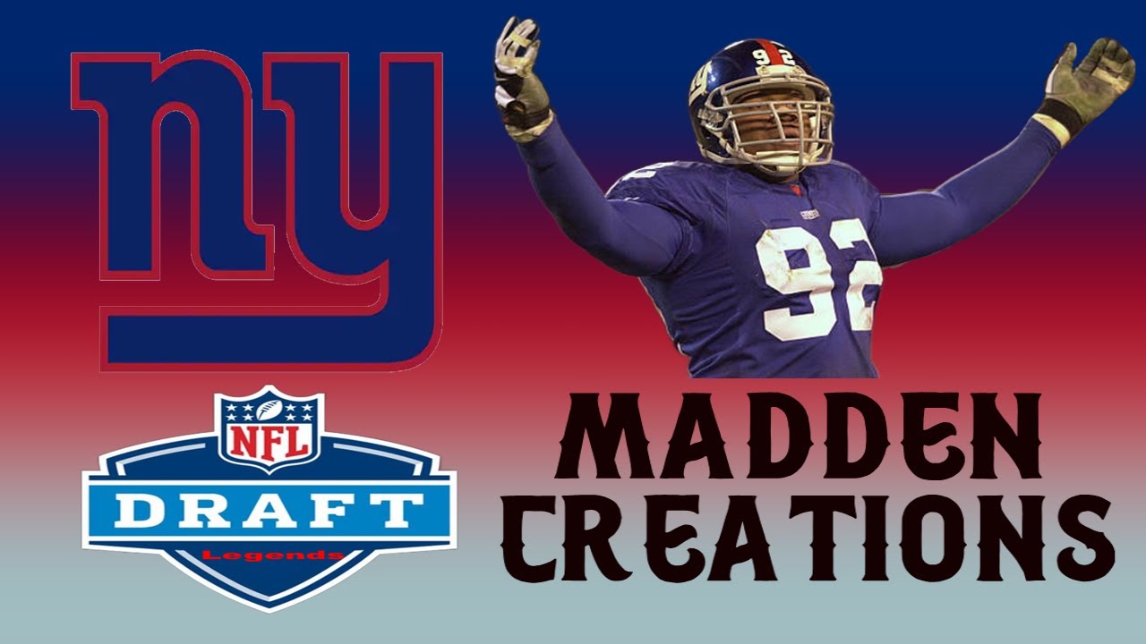 Madden 23 Legend Draft Pick Michael Strahan Creation YouTube