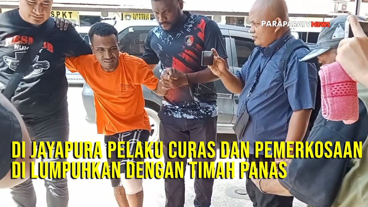 Di Jayapura, Pelaku Curas dan Pemerkosaan di lumpuhkan dengan Timah Panas