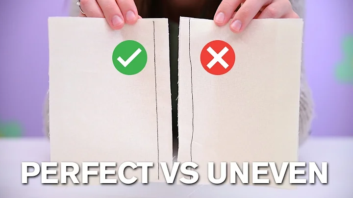 The Secret to Sewing a Straight Line