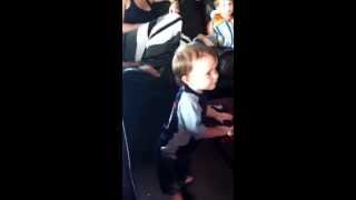 Baby Dances To Bubble