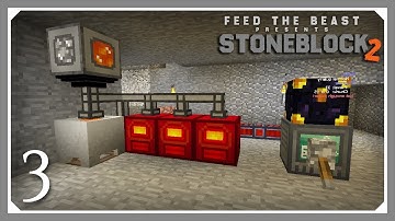 FTB Stoneblock 2 | RFTools Builder Quarry! | E03 (FTB Stoneblock 2 Let