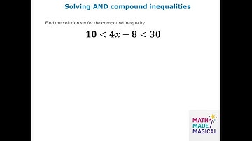 How to Solve AND Compound Inequalities | Algebra Made Easy