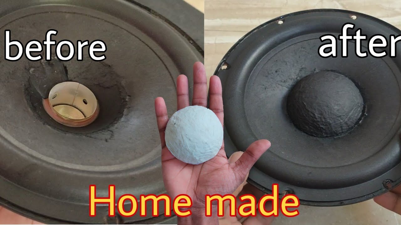 How To Make A Dust Cap For Speaker