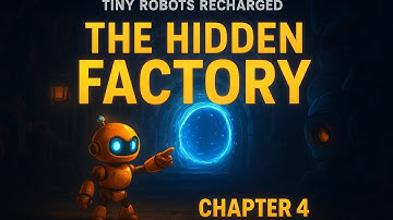 Tiny Robots Recharge - Chapter 4:The Hidden Factory#gaming#youtube#robot #RobotAdventure #SciFiStory