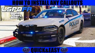 LSPDFR HOW TO INSTALL ANY CALLOUTS QUICK\EASY LSPDFR HOW TO INSTALL ANY CALLOUTS QUICK\EASY