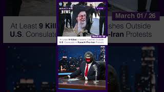 9 Killed in Karachi Clashes Outside US Consulate Amid Pro-Iran Protests #Pakistan #Iran