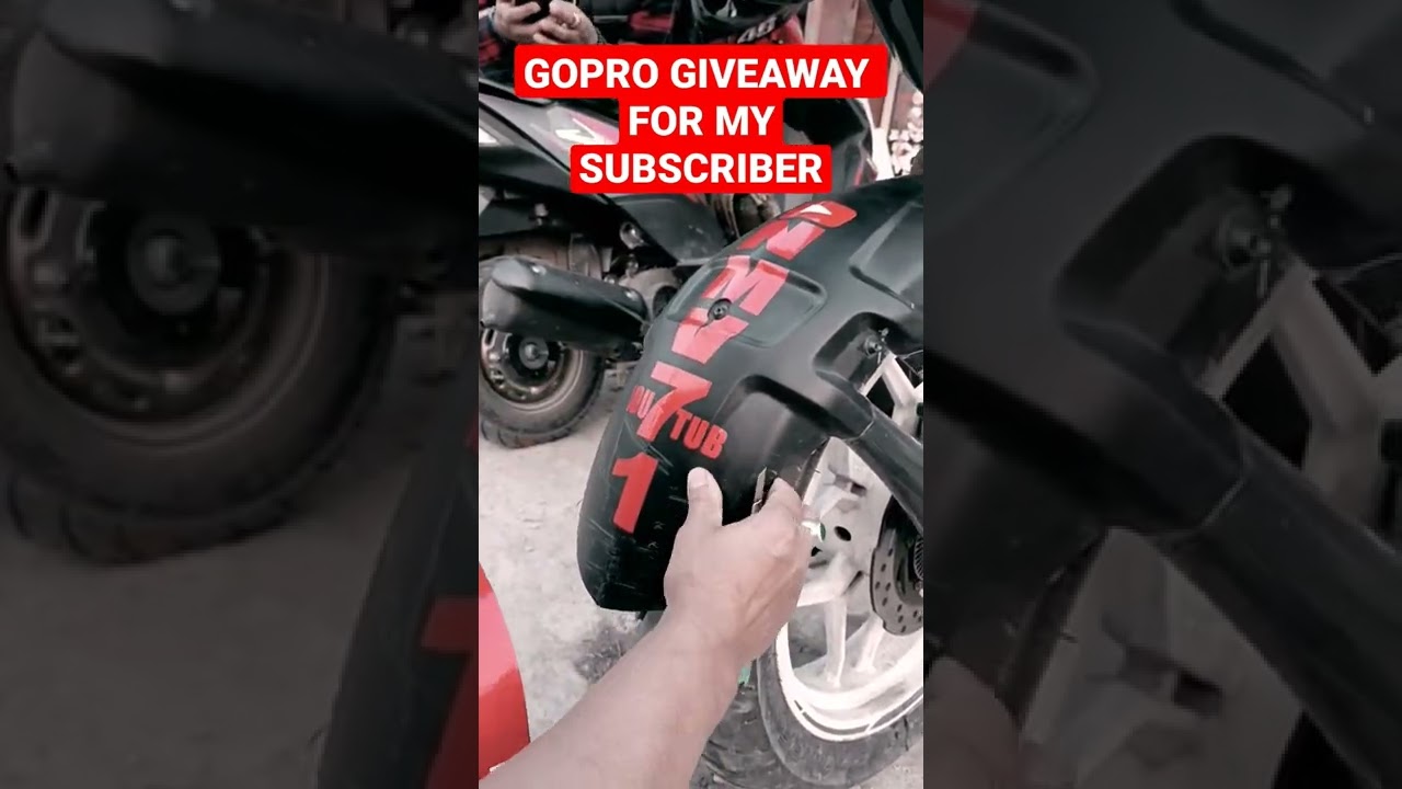 GOPRO GIVEAWAY FOR MY SUBSCRIBER
